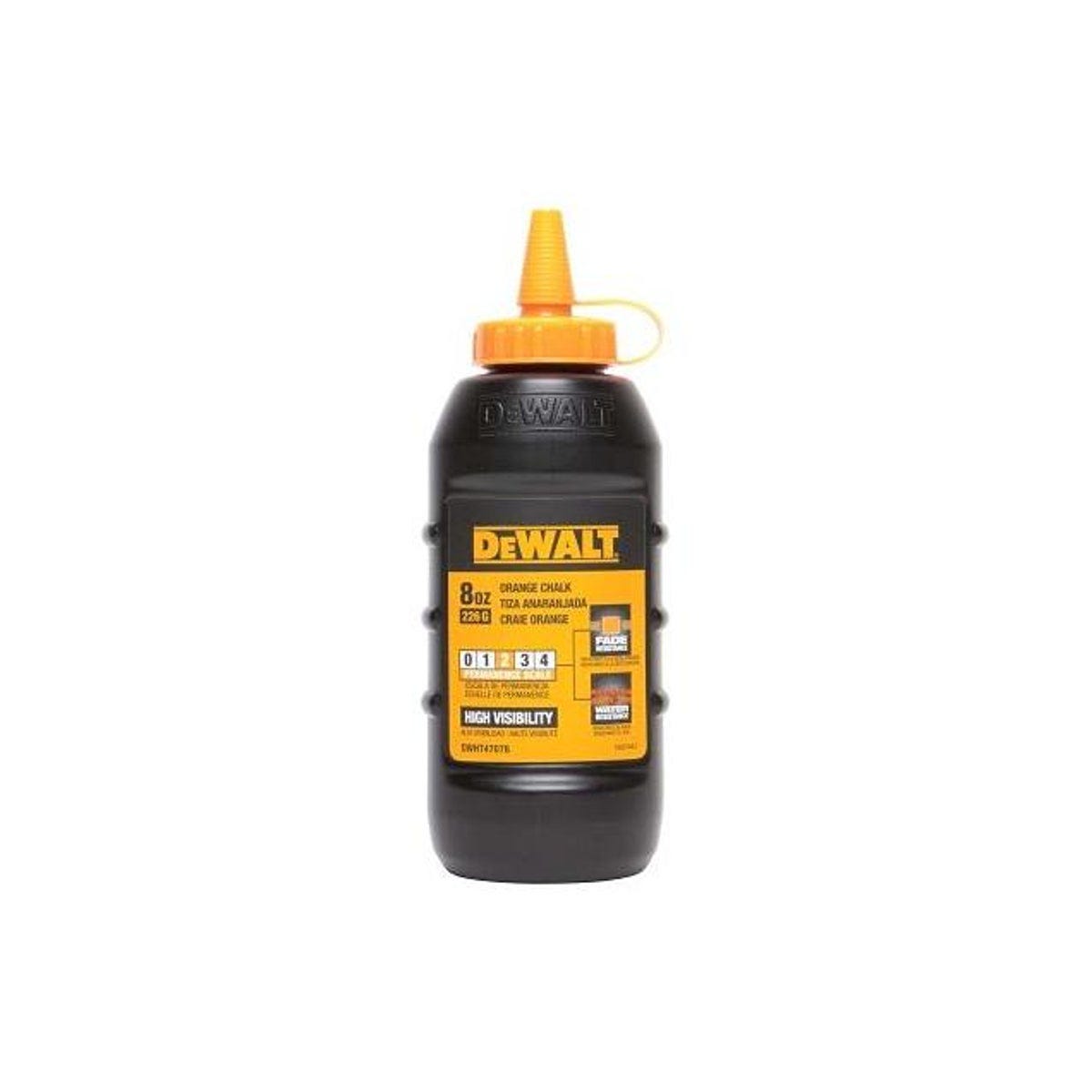 DeWalt 8 Oz. Orange Reel Chalk DeWalt 8 Oz. Orange Reel Chalk