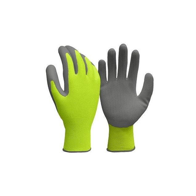 True Grip Men's Large Latex Honeycomb Work Gloves