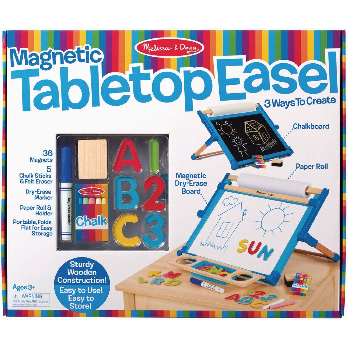 Melissa & Doug Deluxe Double-Sided Tabletop Easel - photo 3