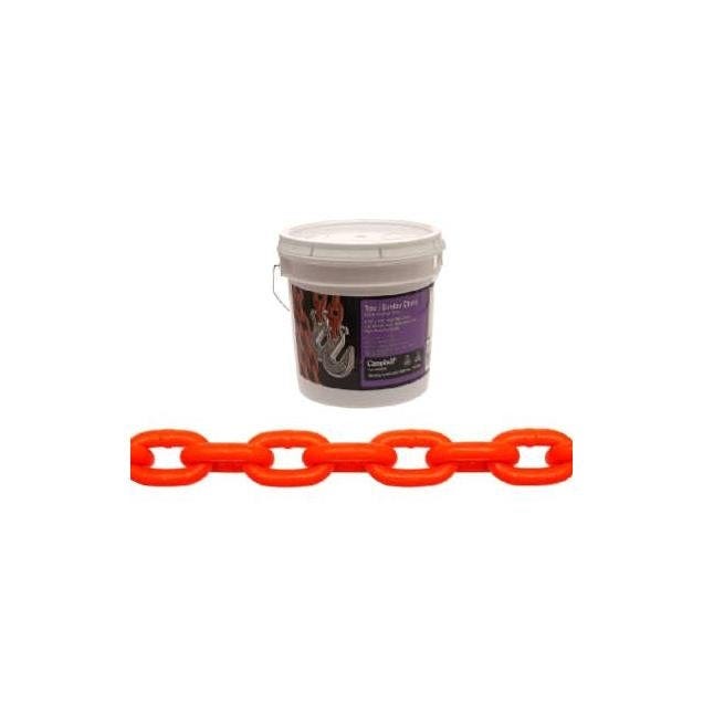 Campbell 5/16 x 124 In. Hi-Viz Orange Tow Chain Campbell 5/16 x 124 In. Hi-Viz Orange Tow Chain