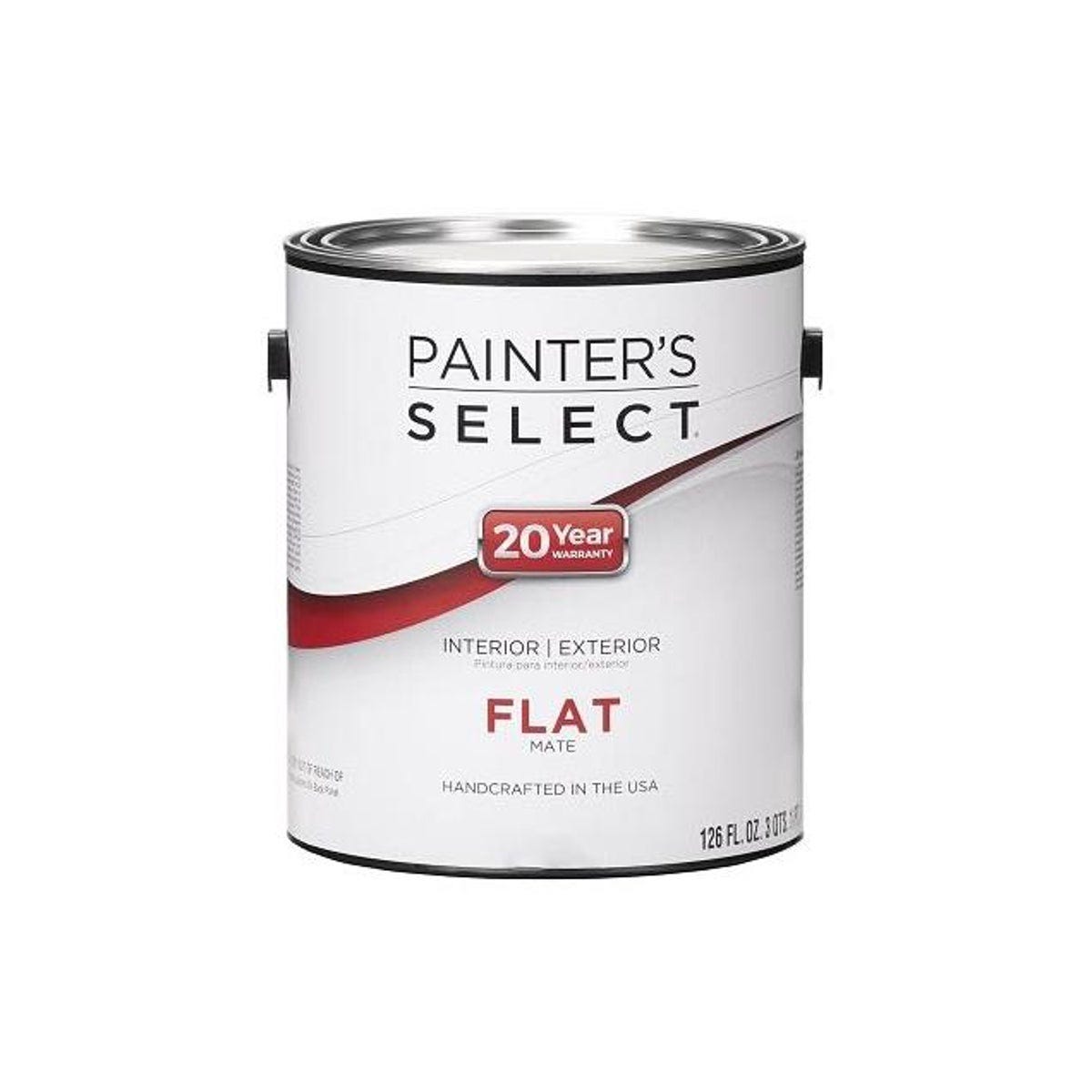 Painter's Select Interior/ExteriorAcrylic Latex Paint, Flat Tint Base, 1 Gal. Painter's Select Interior/ExteriorAcrylic Latex Paint, Flat Tint Base, 1 Gal.