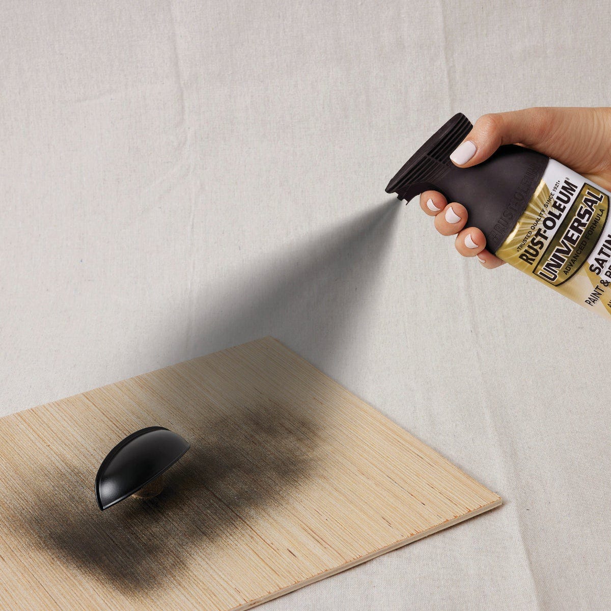 Rust-Oleum Universal 12 Oz. Satin Black Paint - photo 5 Rust-Oleum Universal 12 Oz. Satin Black Paint - photo 5