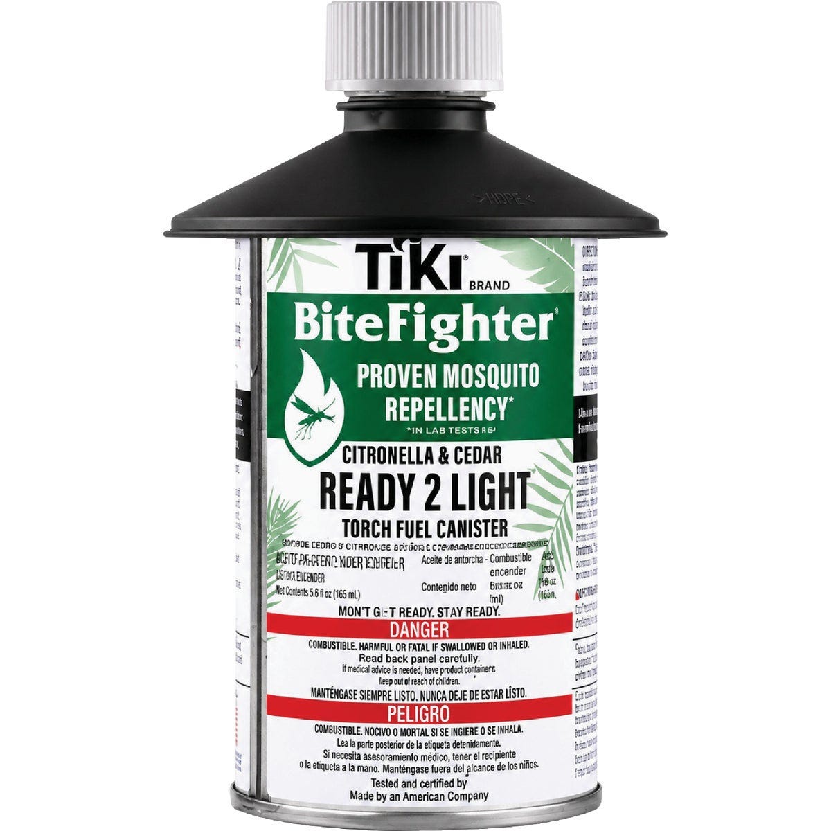 Tiki BiteFighter 12 Oz. Metal Replacement Canister with Torch Fuel Tiki BiteFighter 12 Oz. Metal Replacement Canister with Torch Fuel