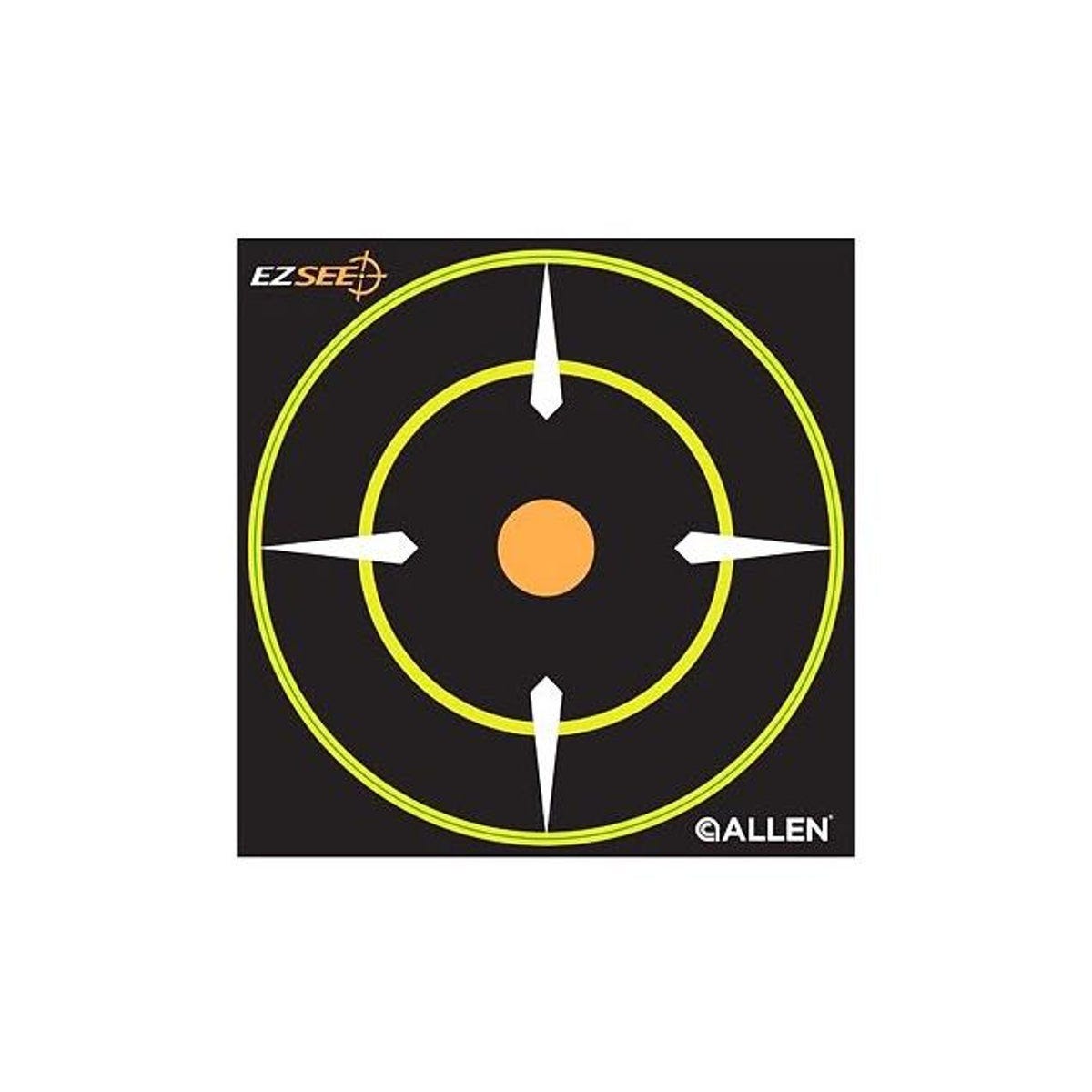 Allen 6 In. Black Adhesive EZ See Bullseye Target (12-Pack) Allen 6 In. Black Adhesive EZ See Bullseye Target (12-Pack)