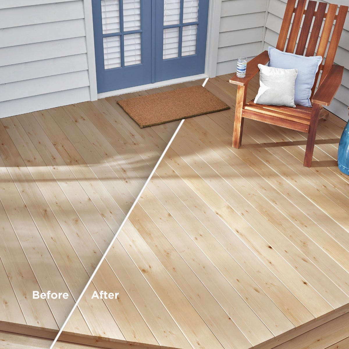 Valspar One-Coat Deck Stain, Clear, 5 Gal. - photo 4 Valspar One-Coat Deck Stain, Clear, 5 Gal. - photo 4
