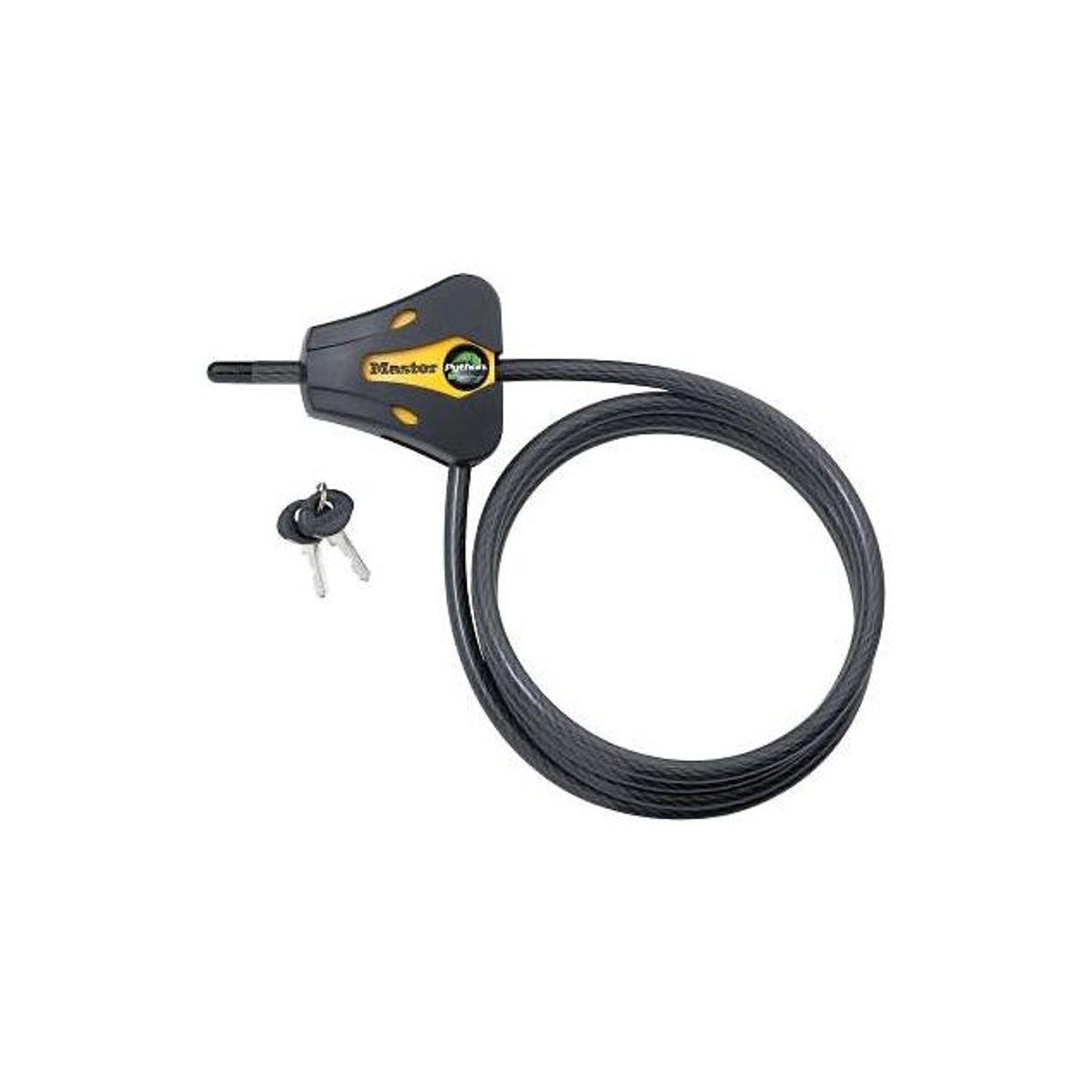 Master Lock Python 8mm x 6 Ft. Adjustable Locking Cable Master Lock Python 8mm x 6 Ft. Adjustable Locking Cable
