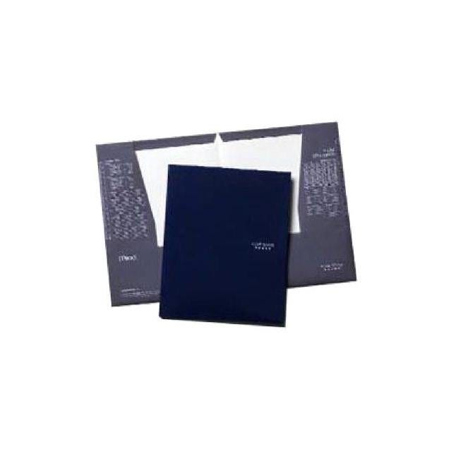 Mead 4-Pocket Assorted Colors Laminated Portfolio Folder