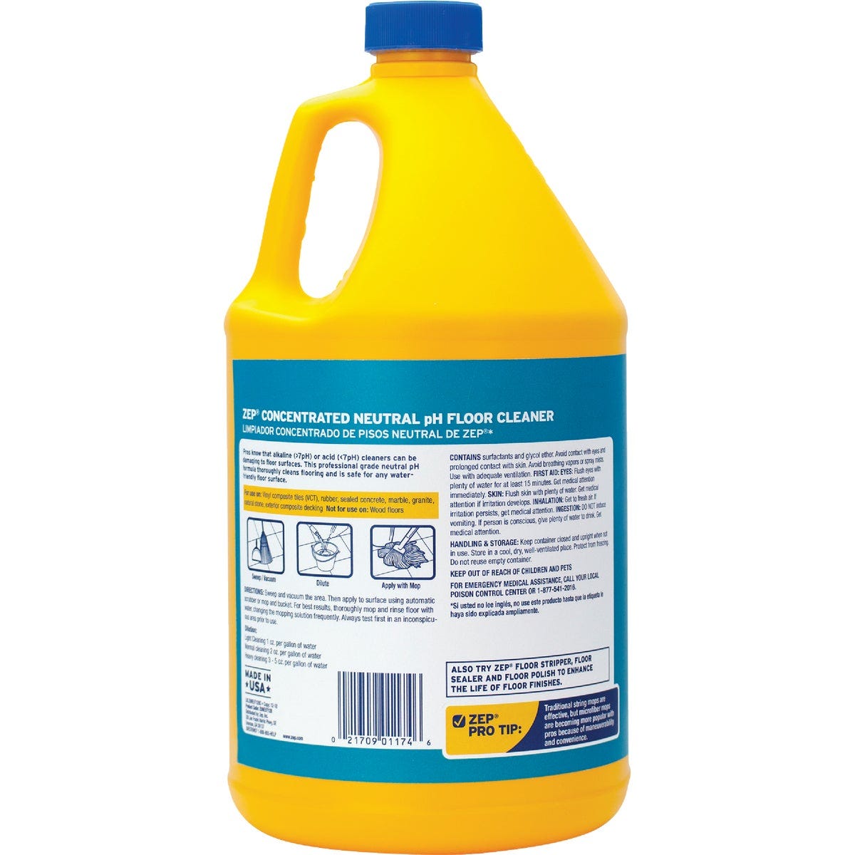 Zep 1 Gal. Neutral Floor Cleaner Concentrate - photo 2 Zep 1 Gal. Neutral Floor Cleaner Concentrate - photo 2
