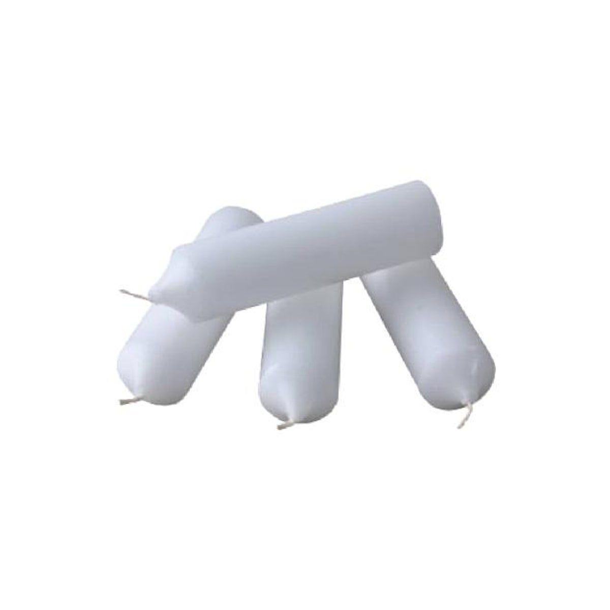Candle Lite 1.25 x 5 In. White Plumbers Candle
