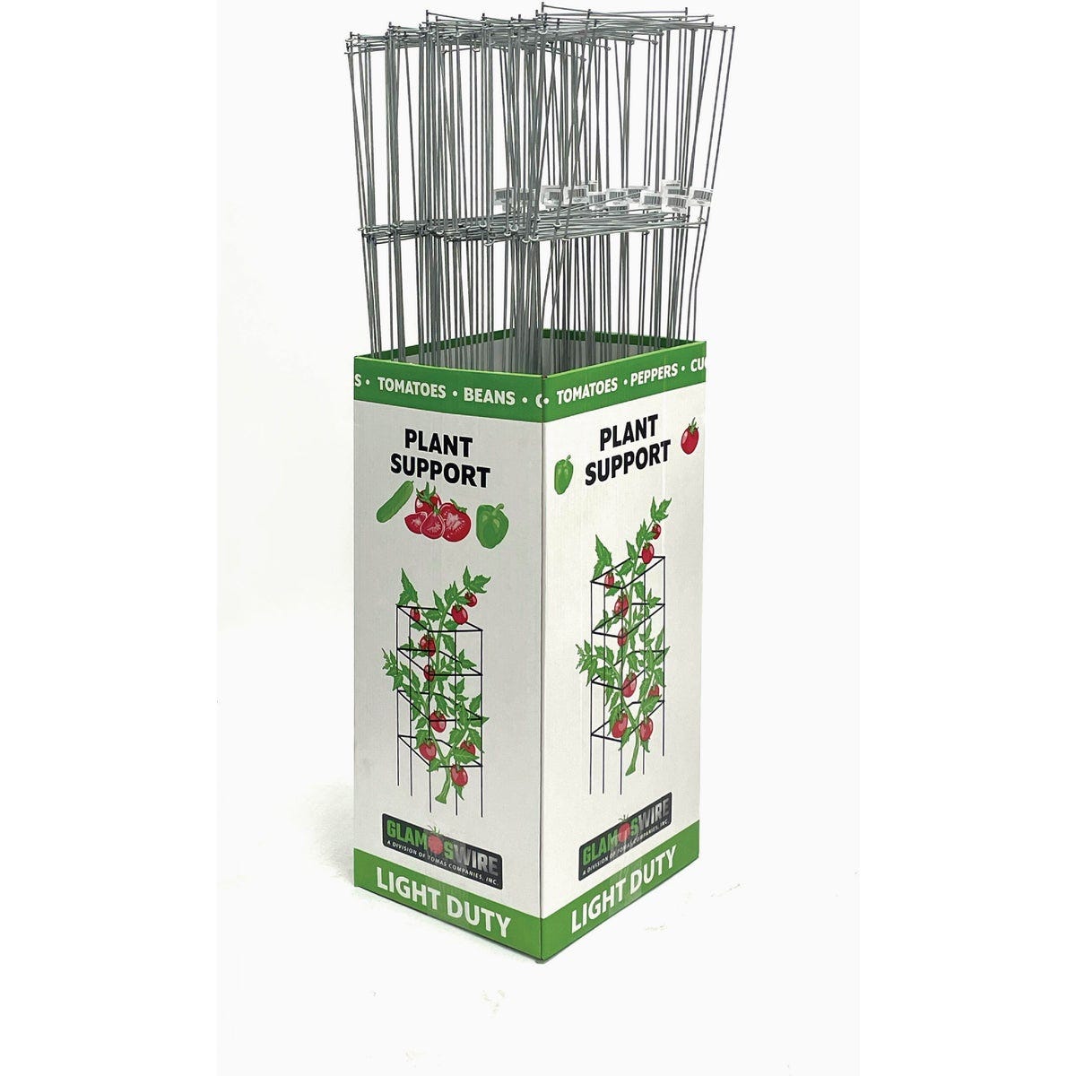 Glamos 46 In. Galvanized Value Square Plant Support | True Value Hardware