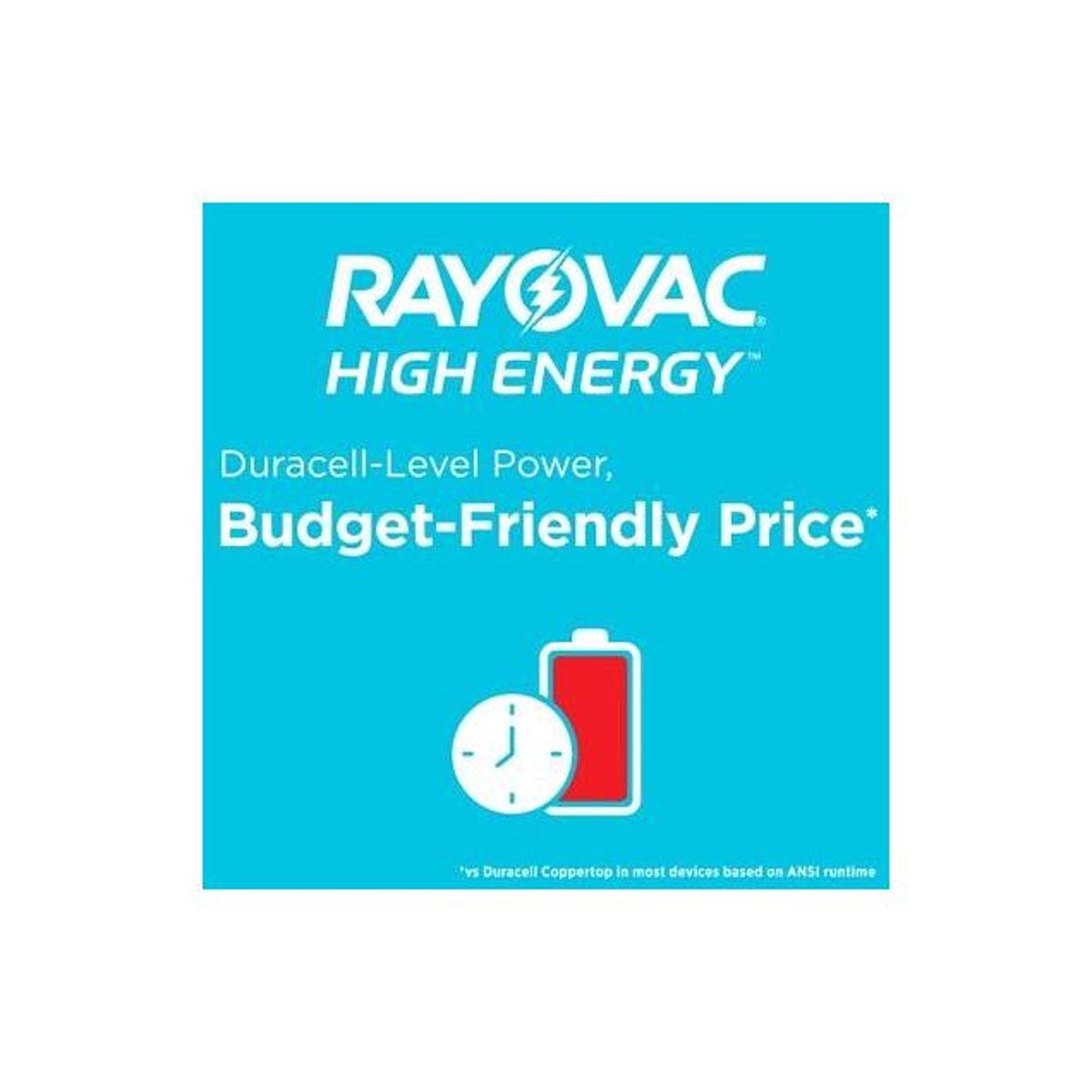 Rayovac 48-Pack High Energy AAA Alkaline Batteries - photo 2