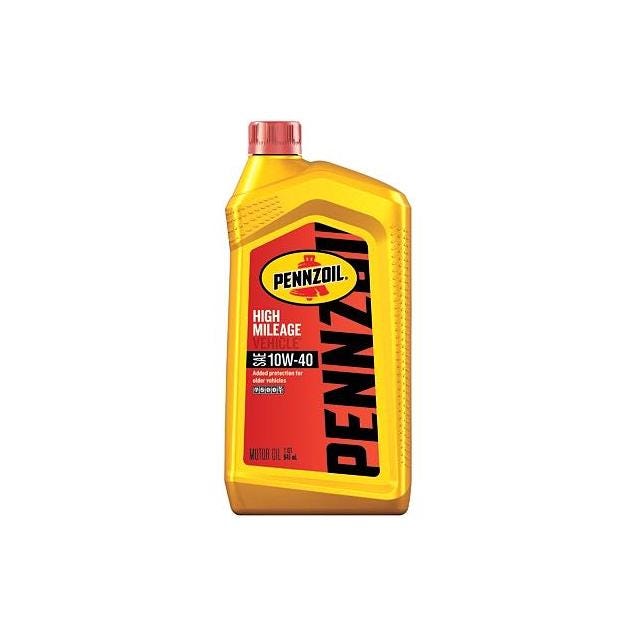 Pennzoil 1-Qt. 10W-40 High-Mileage Motor Oil