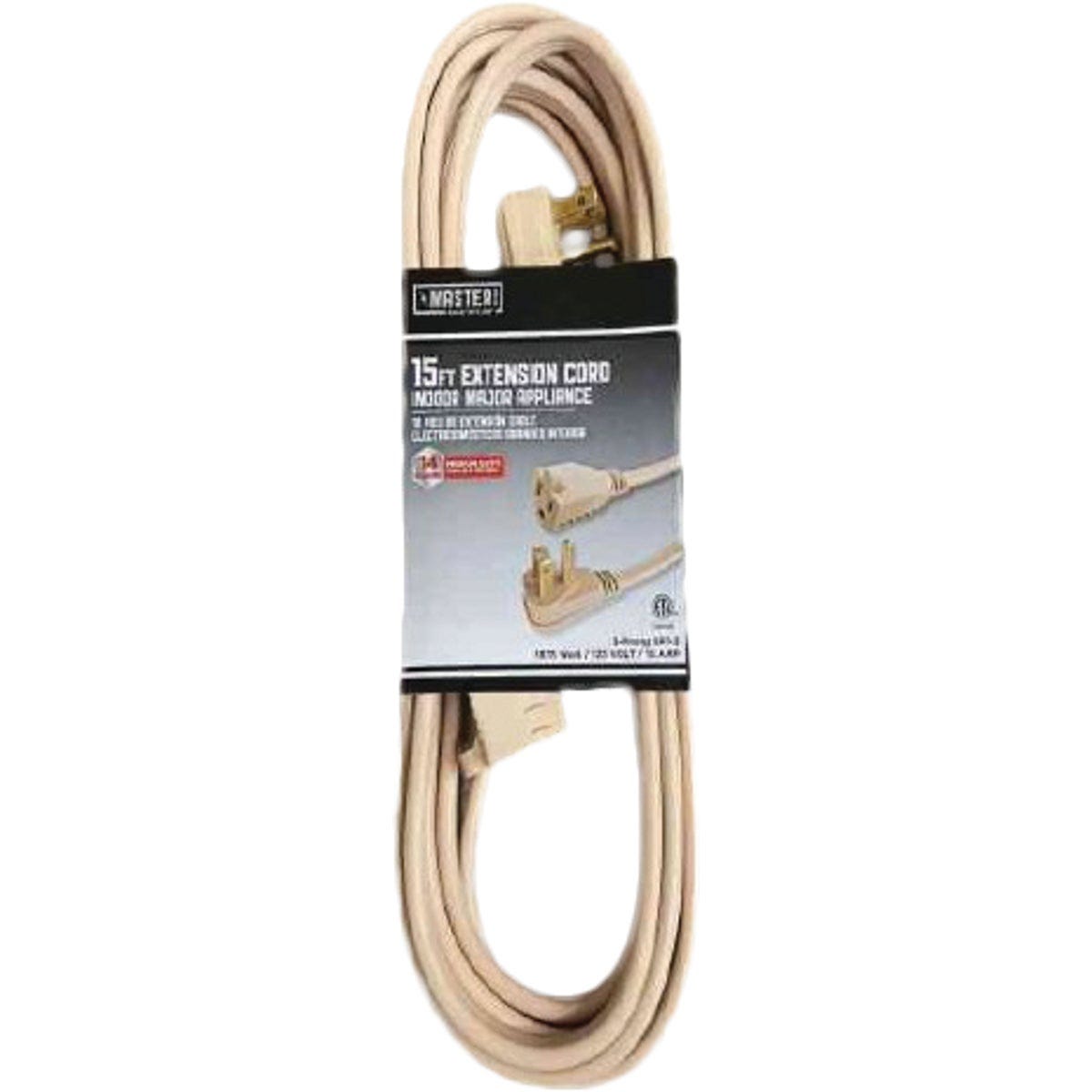 Master Electrician 15 Ft. 14/3 15A Appliance & Air Conditioner Cord - photo 4