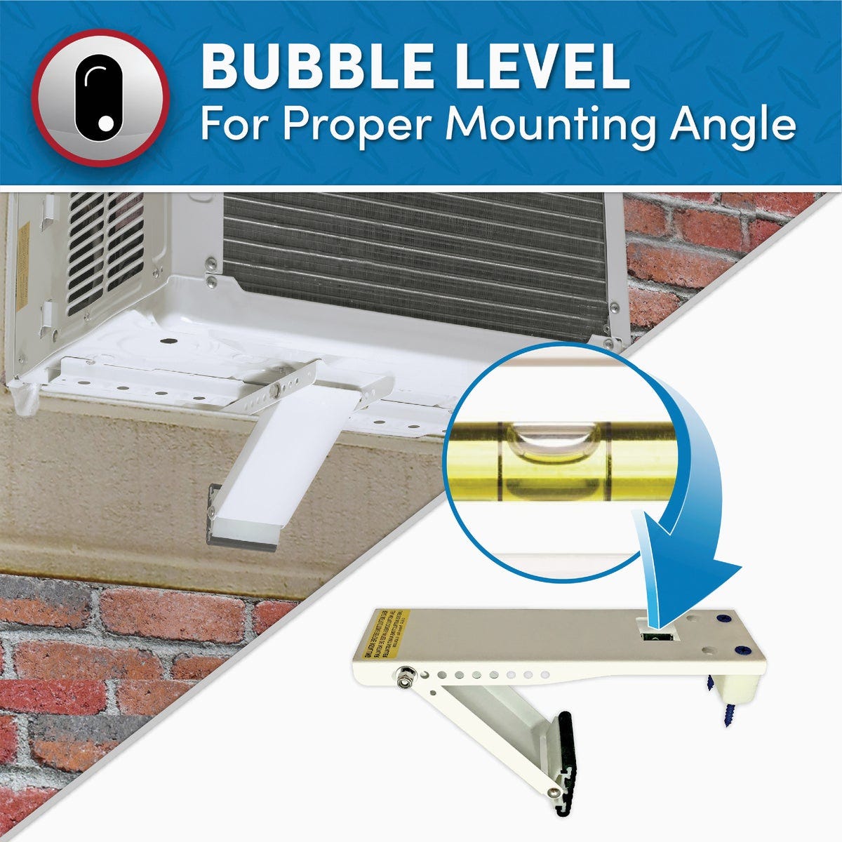 Frost King Heavy-Duty 160 Lb. Load Rating Air Conditioner Support - photo 5