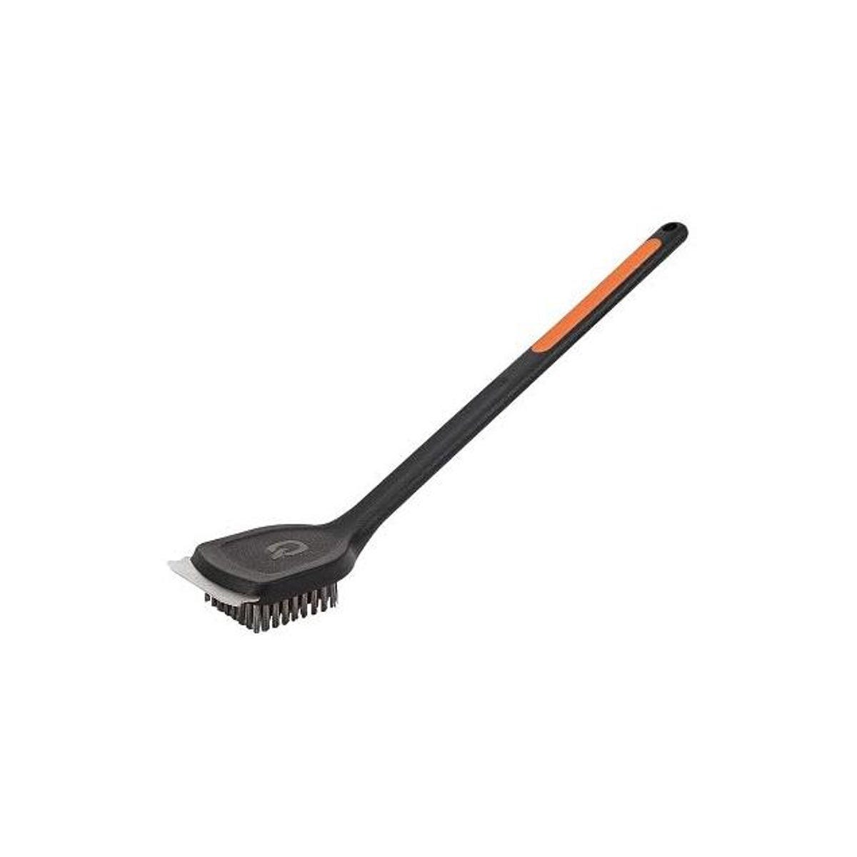 Mr. Bar-B-Q 18 In. Stainless Steel Bristles Grill Brush with Scraper Mr. Bar-B-Q 18 In. Stainless Steel Bristles Grill Brush with Scraper