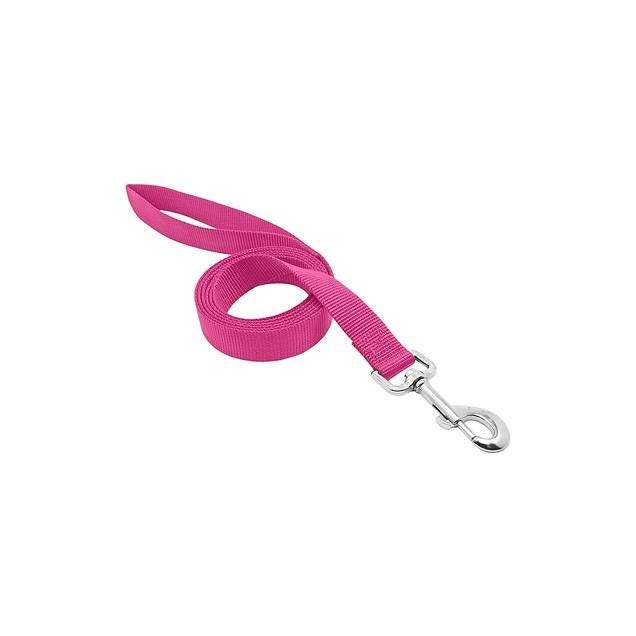 Pet Expert 1 In. x 6 Ft. Pink Nylon Dog Leash