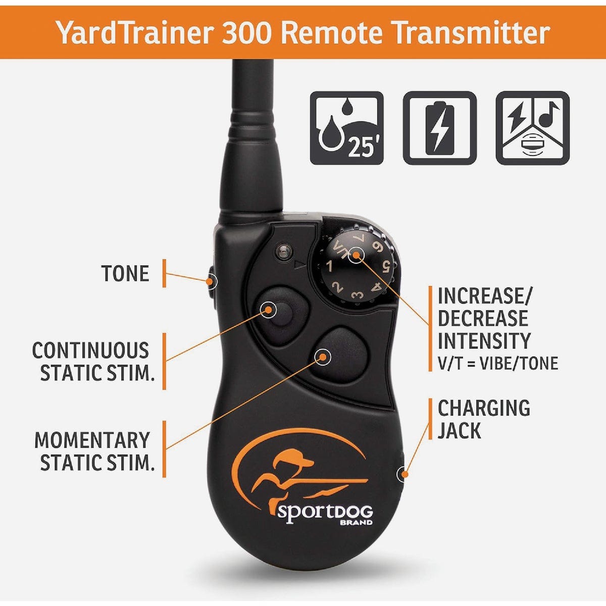 SportDOG Brand YardTrainer 300 Yard Remote Trainer SportDOG Brand YardTrainer 300 Yard Remote Trainer