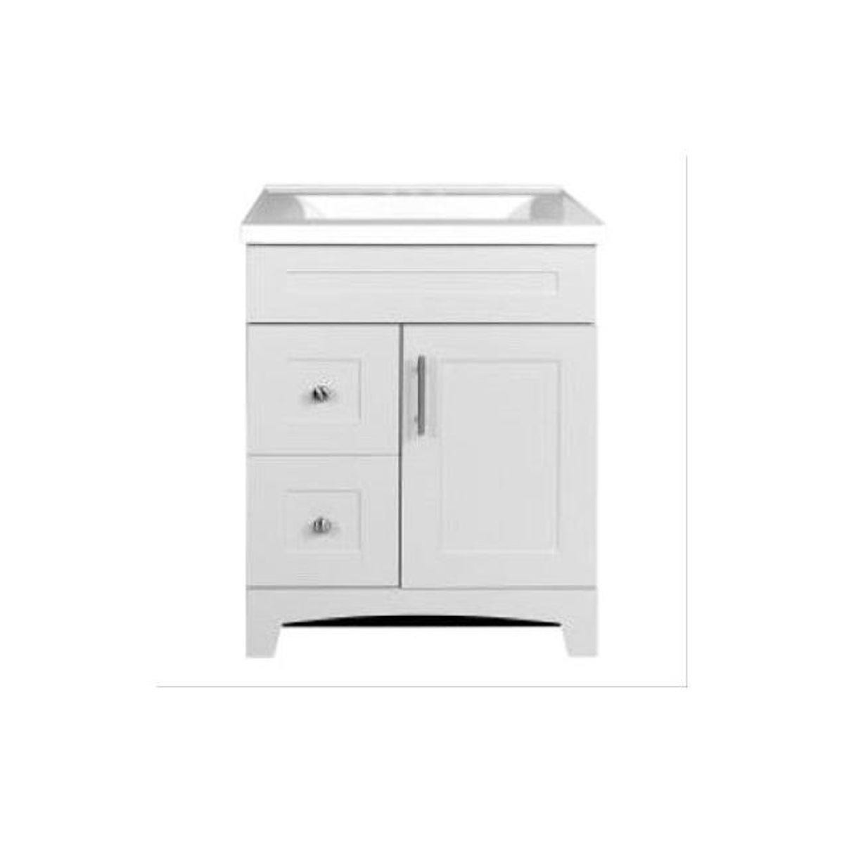 Royal Cabinets Fashion Grey Finish Shaker Door & Drawer Vanity Combo Royal Cabinets Fashion Grey Finish Shaker Door & Drawer Vanity Combo