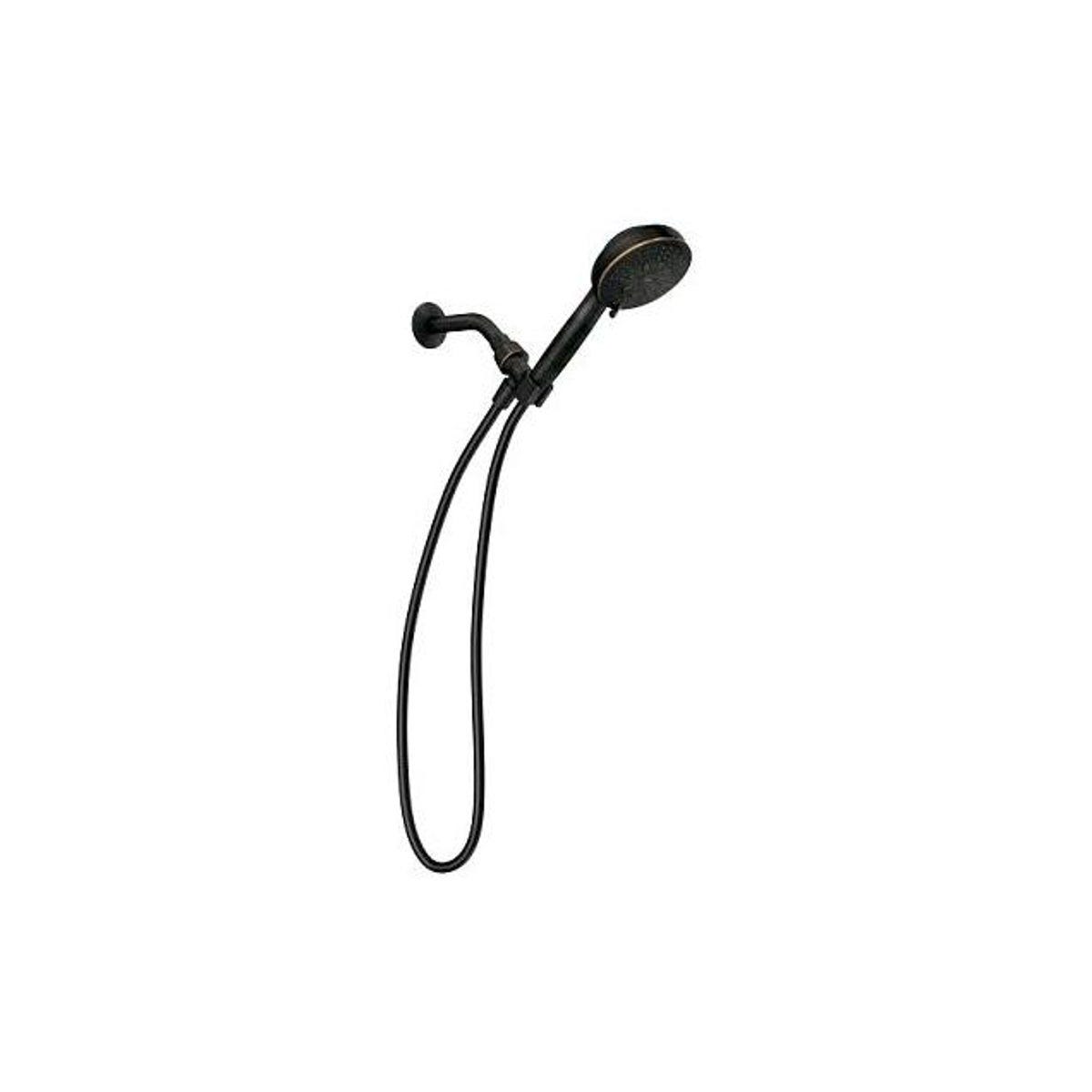 Moen Hydro Energetix Mediterranean Bronze 7-Spray Handheld Shower Head Moen Hydro Energetix Mediterranean Bronze 7-Spray Handheld Shower Head