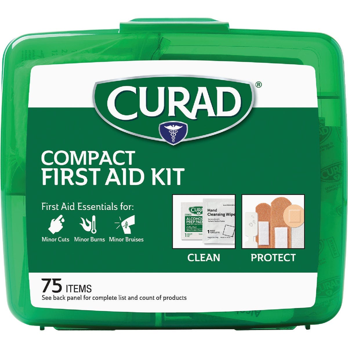 Curad Compact First Aid Kit (75-Piece)