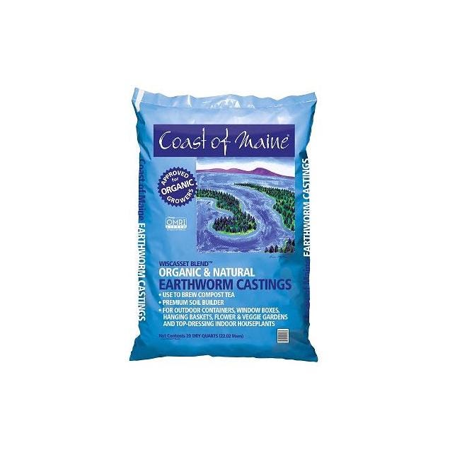 Coast of Maine 20 Qt. Earthworm Castings