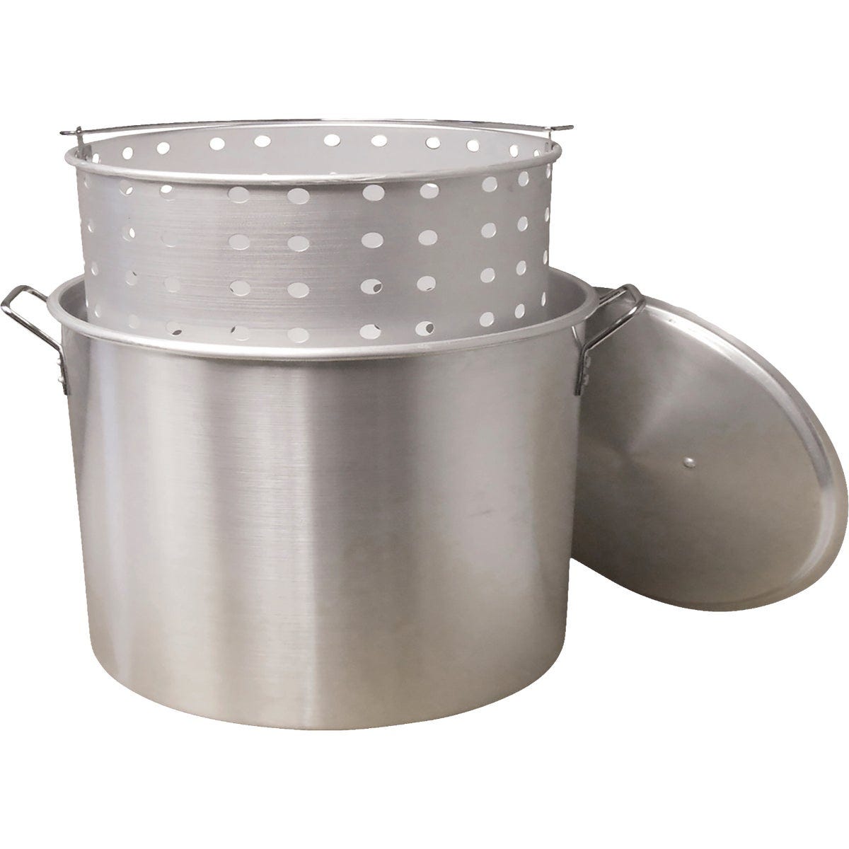 King Kooker 60 Qt. Aluminum Outdoor Boiling Pot with Basket and Lid - photo 2 King Kooker 60 Qt. Aluminum Outdoor Boiling Pot with Basket and Lid - photo 2