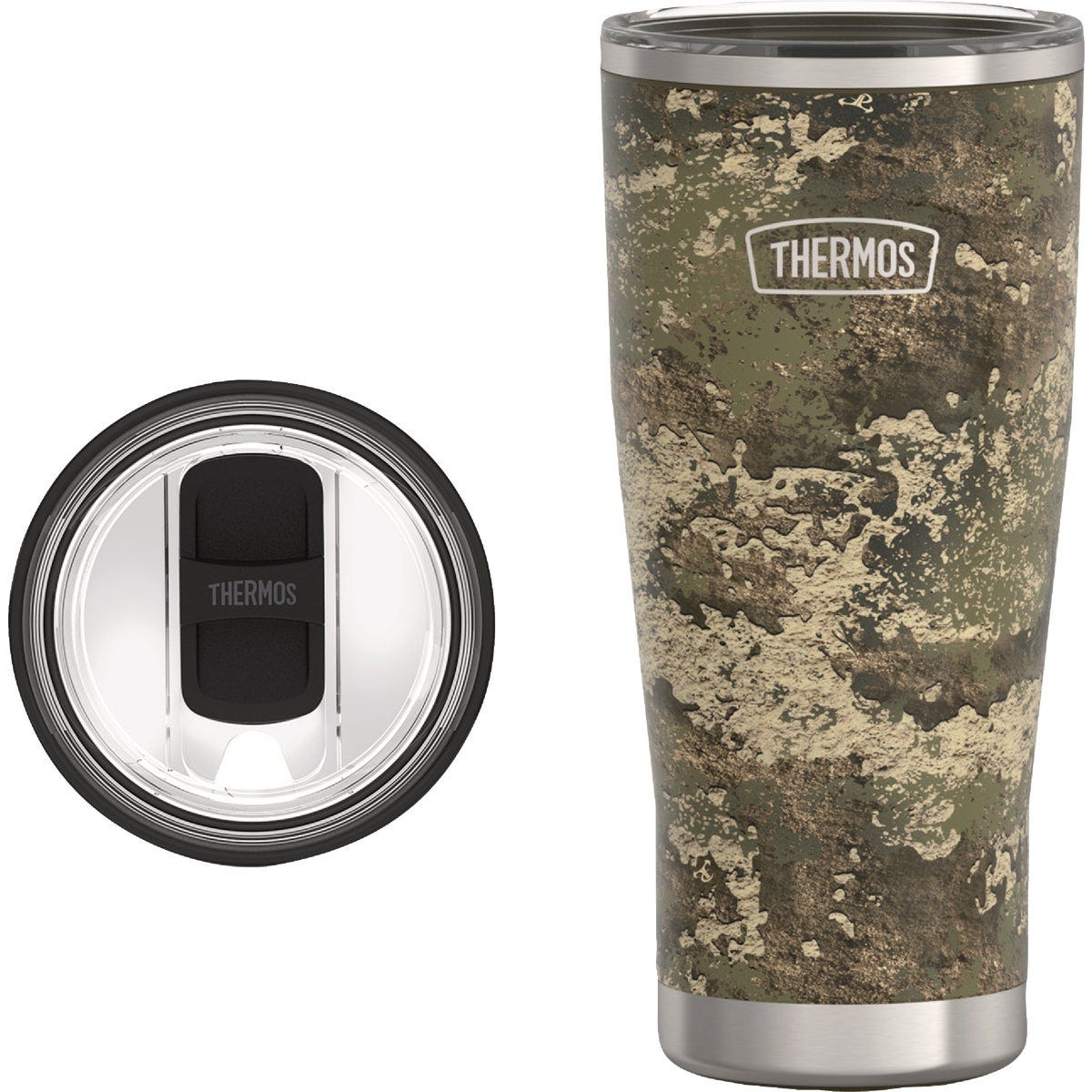 Thermos 24 Oz. Icon Camo Stainless Steel Tumbler with Slide Lock Lid - photo 5