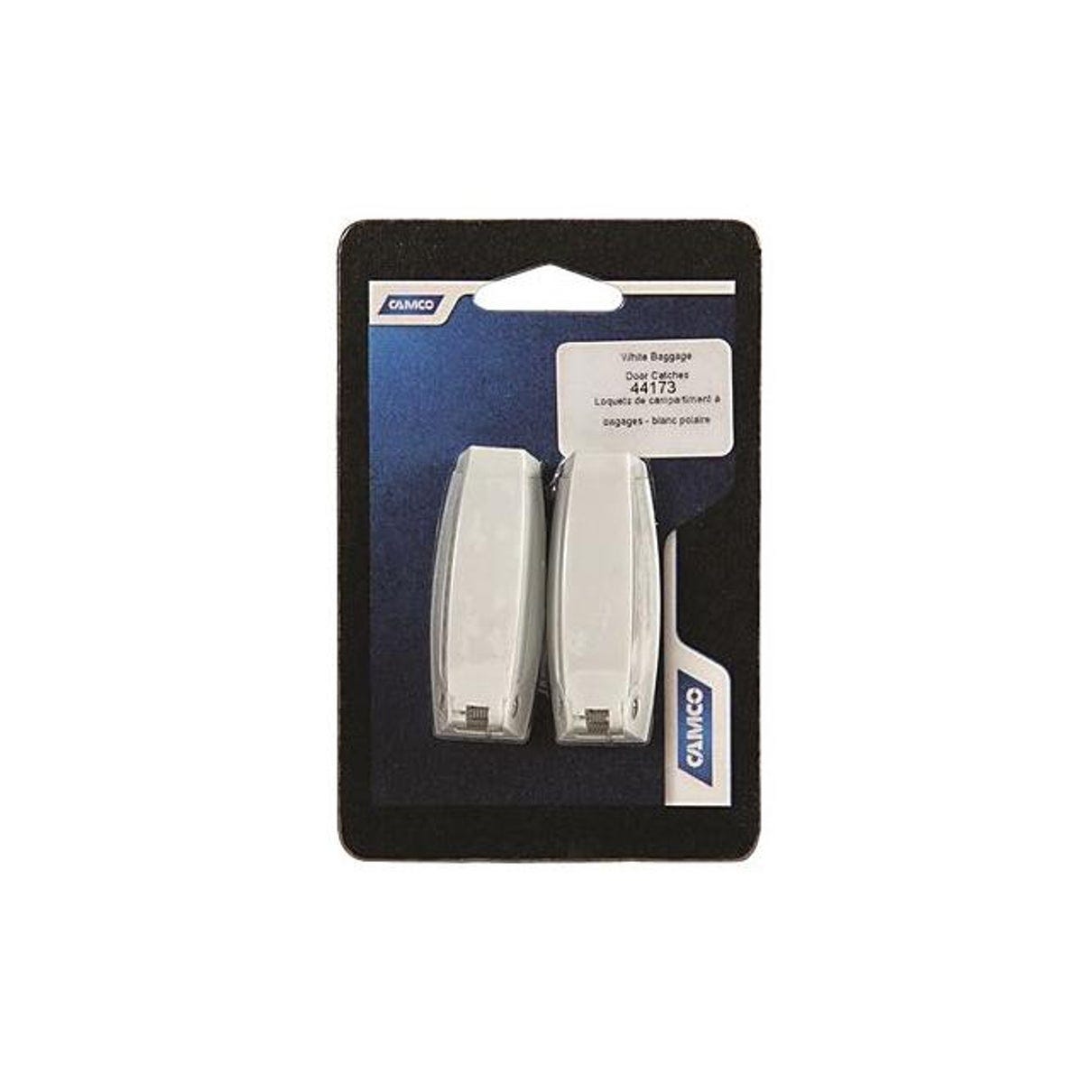 Camco 2-Pack Polar White RV Baggage Door Catch - photo 2