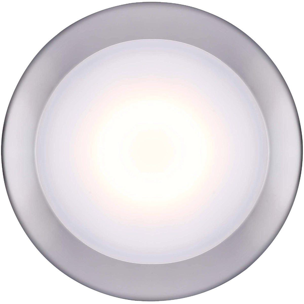 Canarm 6 In. Brushed Nickel LED Disc Flush Mount Light Fixture Canarm 6 In. Brushed Nickel LED Disc Flush Mount Light Fixture