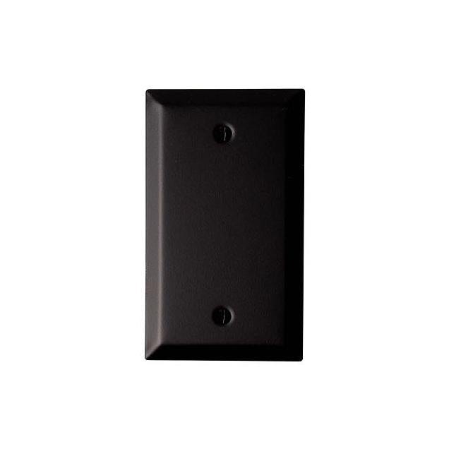 Westek Chelsea Steel Blank Wall Plate, Matte Black Westek Chelsea Steel Blank Wall Plate, Matte Black