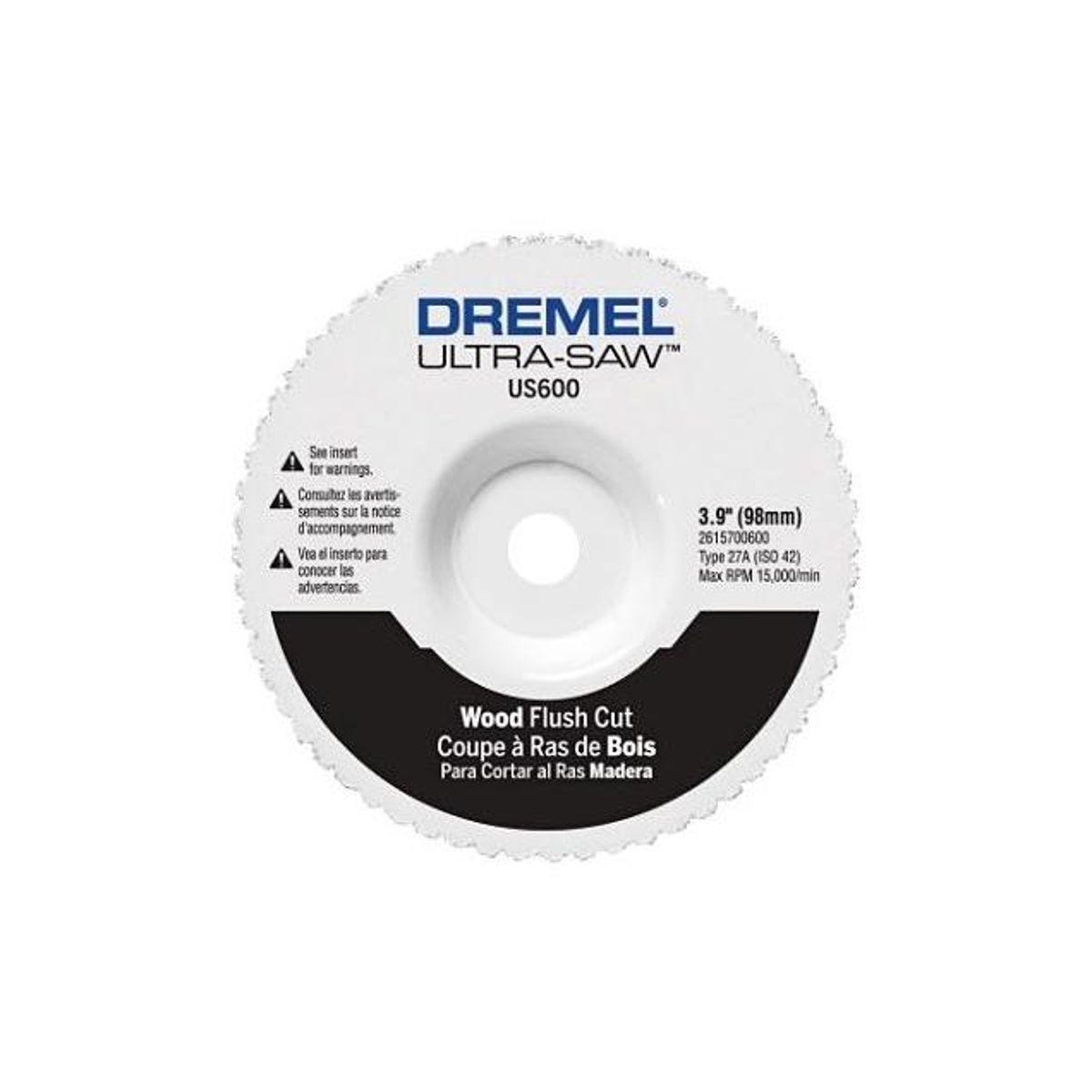 Dremel 3.9 In. Ultra Saw Wood Flush Tile Cutting Wheel Dremel 3.9 In. Ultra Saw Wood Flush Tile Cutting Wheel