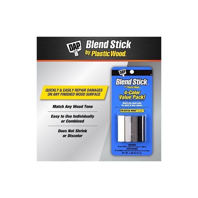Dap Plastic Wood Blend Touch Up Sticks, 4 Neutral Colors - photo 3 Dap Plastic Wood Blend Touch Up Sticks, 4 Neutral Colors - photo 3