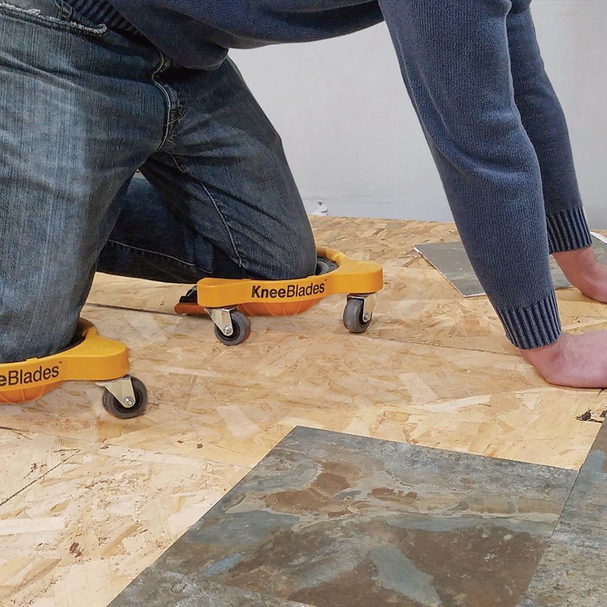 Milescraft KneeBlades Durable Rolling Knee Pads - photo 4