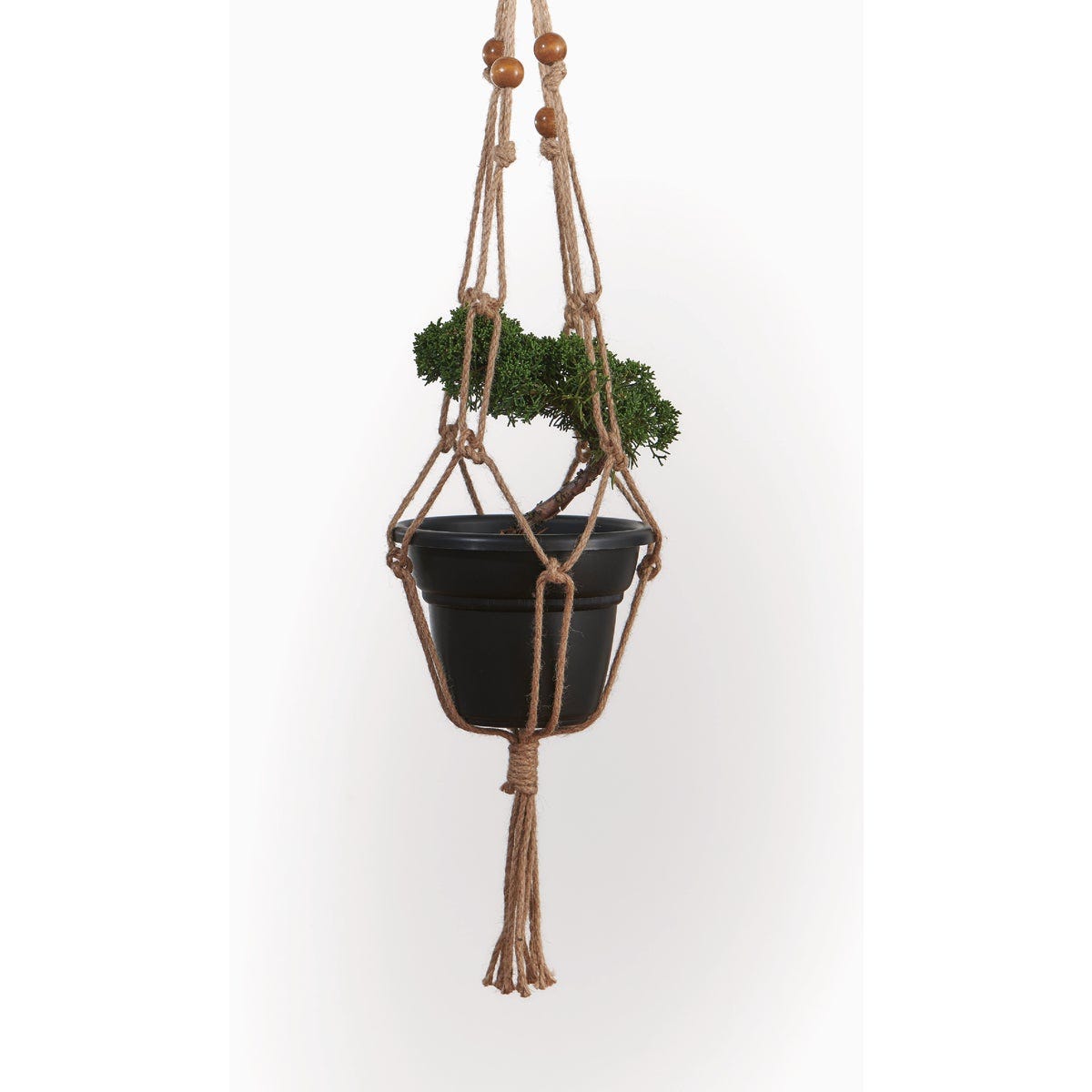Primitive Planters 36 In. Natural Jute Plant Hanger - photo 5 Primitive Planters 36 In. Natural Jute Plant Hanger - photo 5