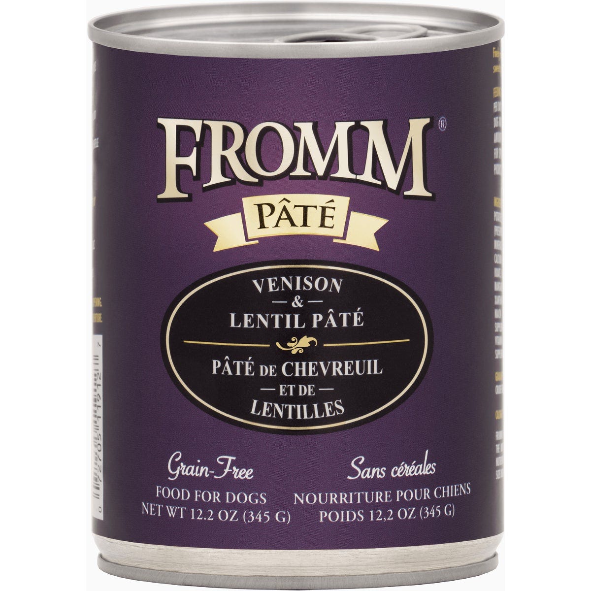 Fromm Pate Venison & Lentil Pate Wet Dog Food, 12.2 Oz. - photo 2