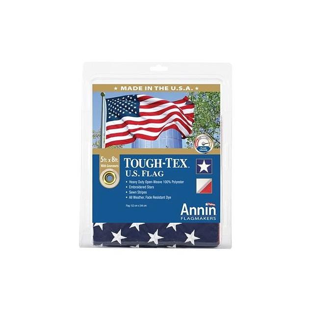 Annin Tough Tex 5 Ft. x 8 Ft. Polyester U.S. Flag Annin Tough Tex 5 Ft. x 8 Ft. Polyester U.S. Flag