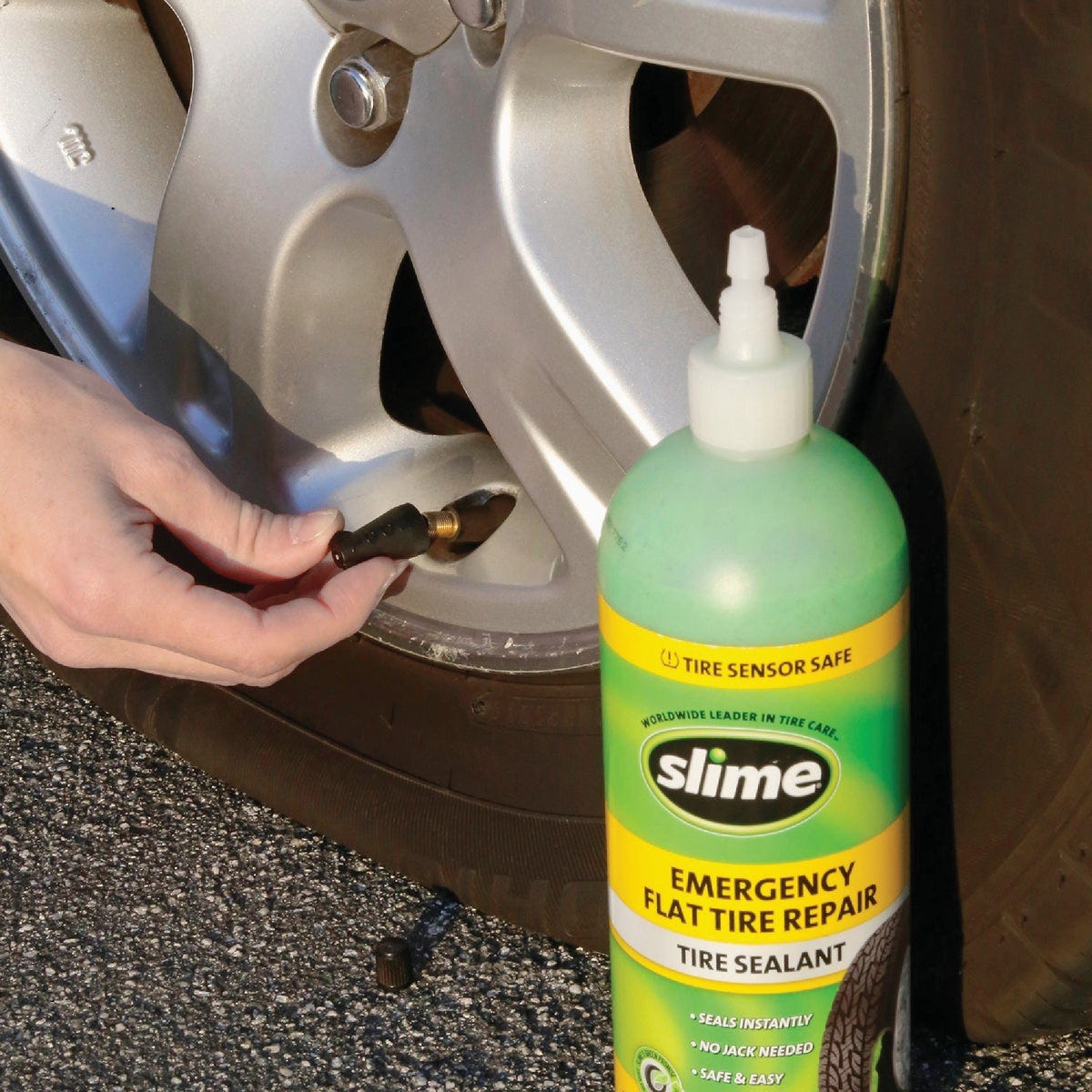 Slime 16 Oz. Auto Tire Sealant - photo 2
