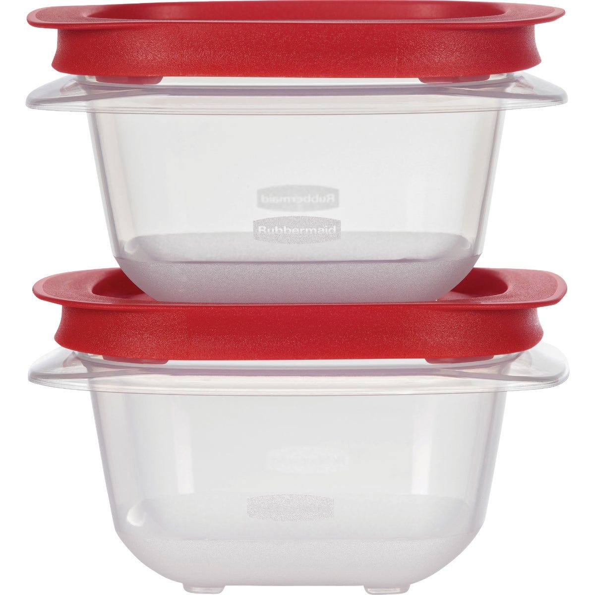 Rubbermaid EasyStore 1.83 C. Clear Square Food Storage Container with Lid (2-Pk.) - photo 5