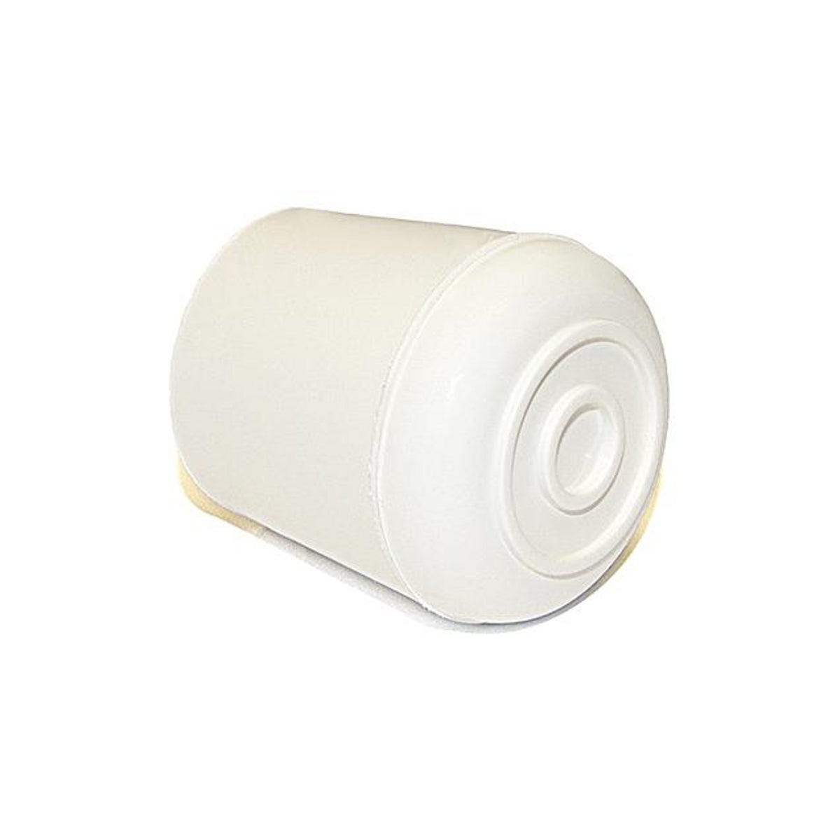 TruGuard 1-1/4 In. Off White Rubber Furniture Leg Tip (4-Pack)