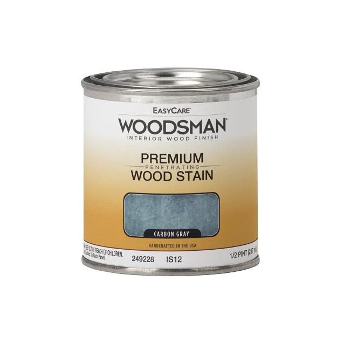 EasyCare Woodsman Carbon Gray Oil Base Interior Stain, 1/2 Pt.