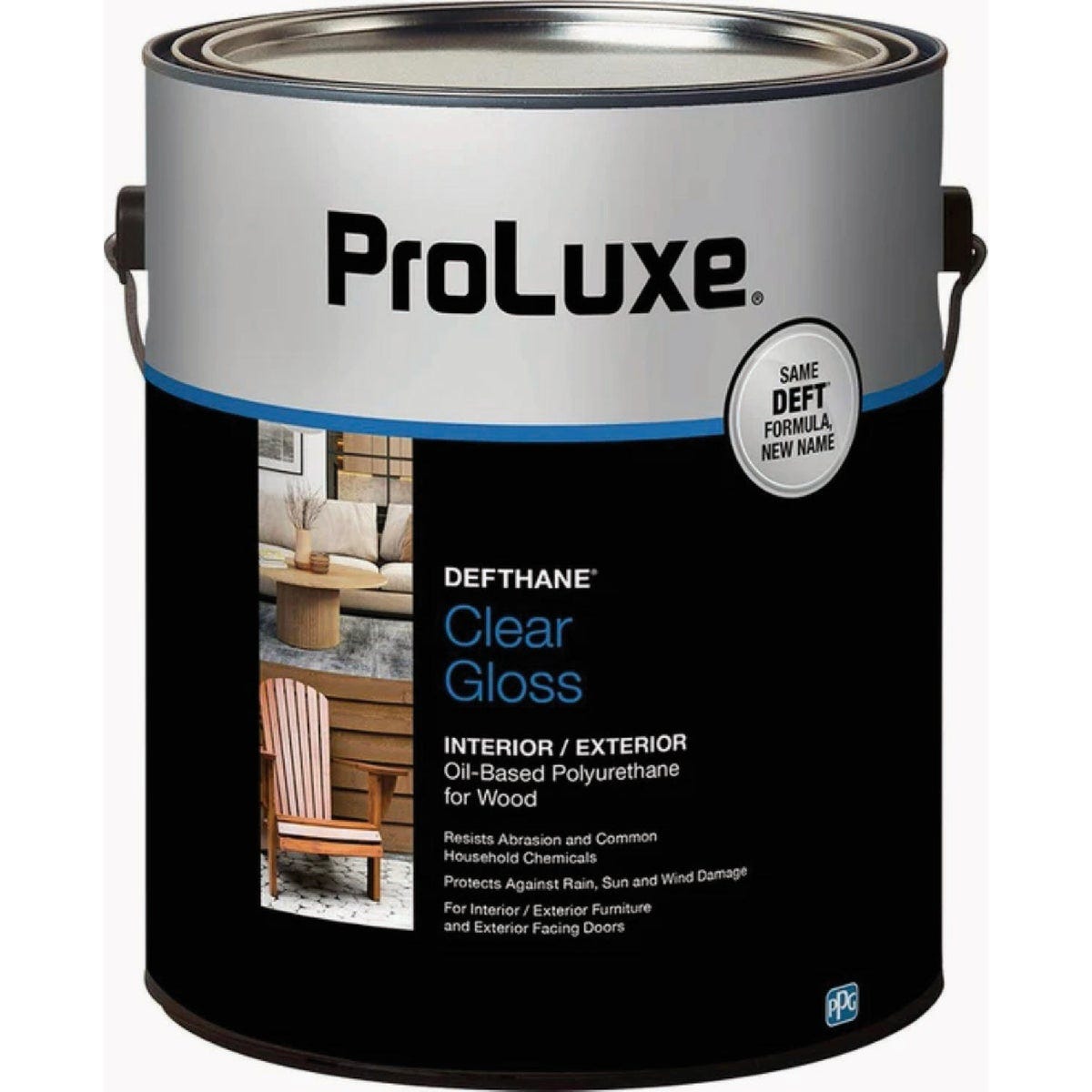 ProLuxe Defthane 1 Qt. Gloss Oil-Based Interior/Exterior Polyurethane ProLuxe Defthane 1 Qt. Gloss Oil-Based Interior/Exterior Polyurethane