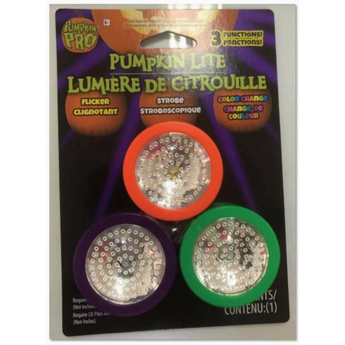Pumpkin Pro Halloween Light Set (3-Pack) Pumpkin Pro Halloween Light Set (3-Pack)