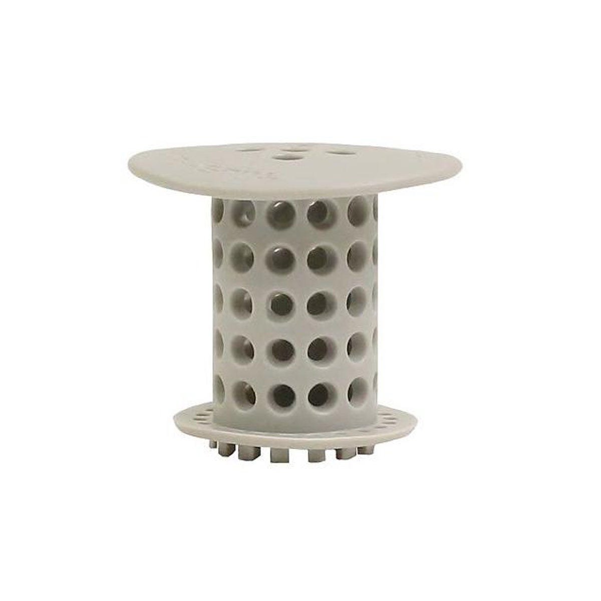 TubShroom 1-1/2 In. Gray Silicone Tub Drain Hair Snare Catcher