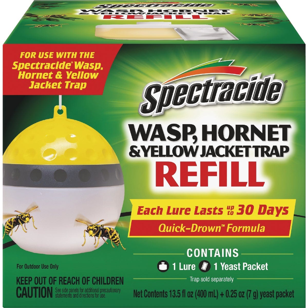 Spectracide Wasp, Hornet, & Yellow Jacket Trap Refill Spectracide Wasp, Hornet, & Yellow Jacket Trap Refill