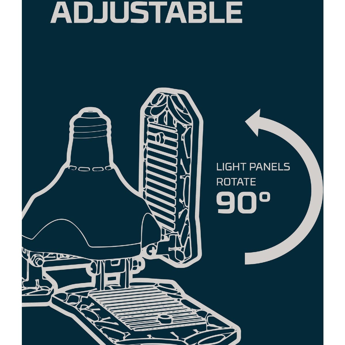 Nebo High Bright 9000 Lm. Indoor/Outdoor LED Light Bulb - photo 3