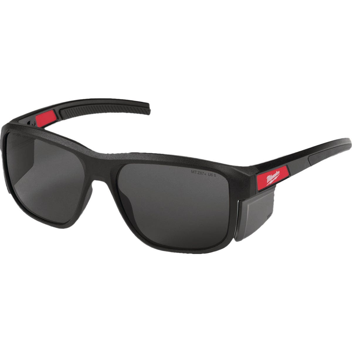 Milwaukee Full Frame Safety Glasses with Tinted Anti-Scratch Lenses & Removable Side Shields Milwaukee Full Frame Safety Glasses with Tinted Anti-Scratch Lenses & Removable Side Shields