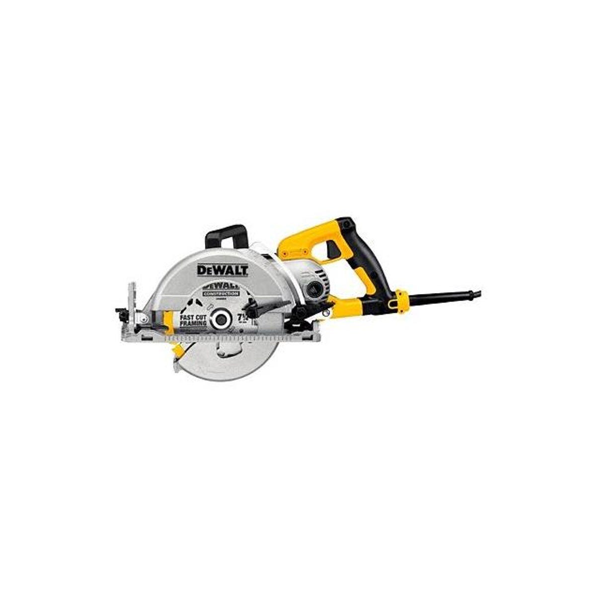 DeWalt 7-1/4 In. 15-Amp Worm-Drive Circular Saw with Brake DeWalt 7-1/4 In. 15-Amp Worm-Drive Circular Saw with Brake