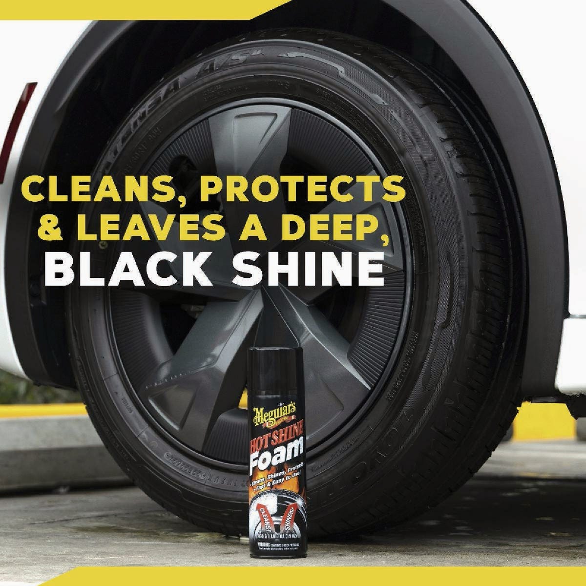 Meguiar's 19 Oz. Hot Shine Tire Foam - photo 3 Meguiar's 19 Oz. Hot Shine Tire Foam - photo 3