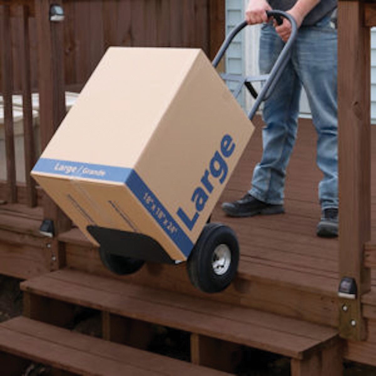 Milwaukee 800 Lb. Capacity D-Handle Hand Truck with Pneumatic Tires - photo 4 Milwaukee 800 Lb. Capacity D-Handle Hand Truck with Pneumatic Tires - photo 4