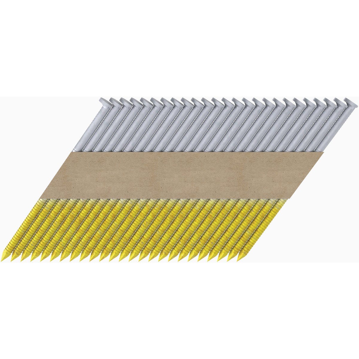 Grip-Rite 3 In. x 0.120 In. 30 Deg. Hot Galvanized Clipped Head Ring Shank Paper Tape Collated Framing Nail (2000-Count) - photo 4